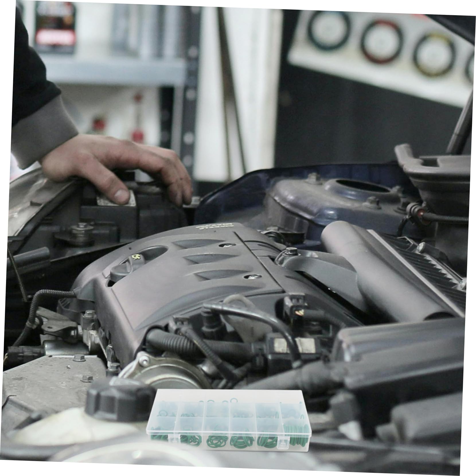O-ring per impianti di climatizzazione, Set di guarnizioni in gomma for condizionatore d'aria for auto da 1350 pezzi