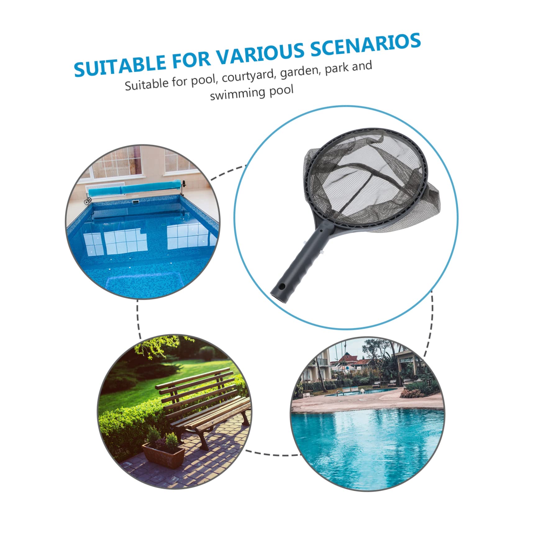 UPKOCH 2 Piezas Reductor de para Limpieza de Piscina de Recogida de Profunda Herramienta de Limpieza de Agua para Estanques Duraderos