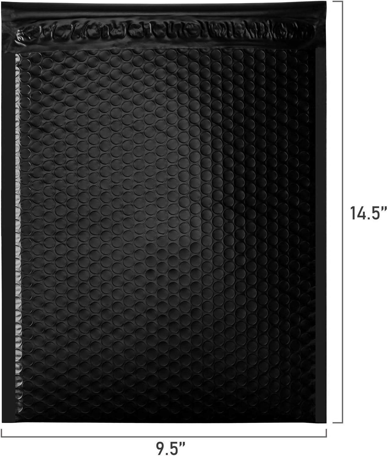 Metronic 25Pcs Poly Bubble Mailers,10.5X16 Inch Envelopes Padded Bulk #5, Bubble Envelopes Lined Wrap Polymailer Bags for Shipping/ Packaging/ Mailing Self Seal Black : Office Products