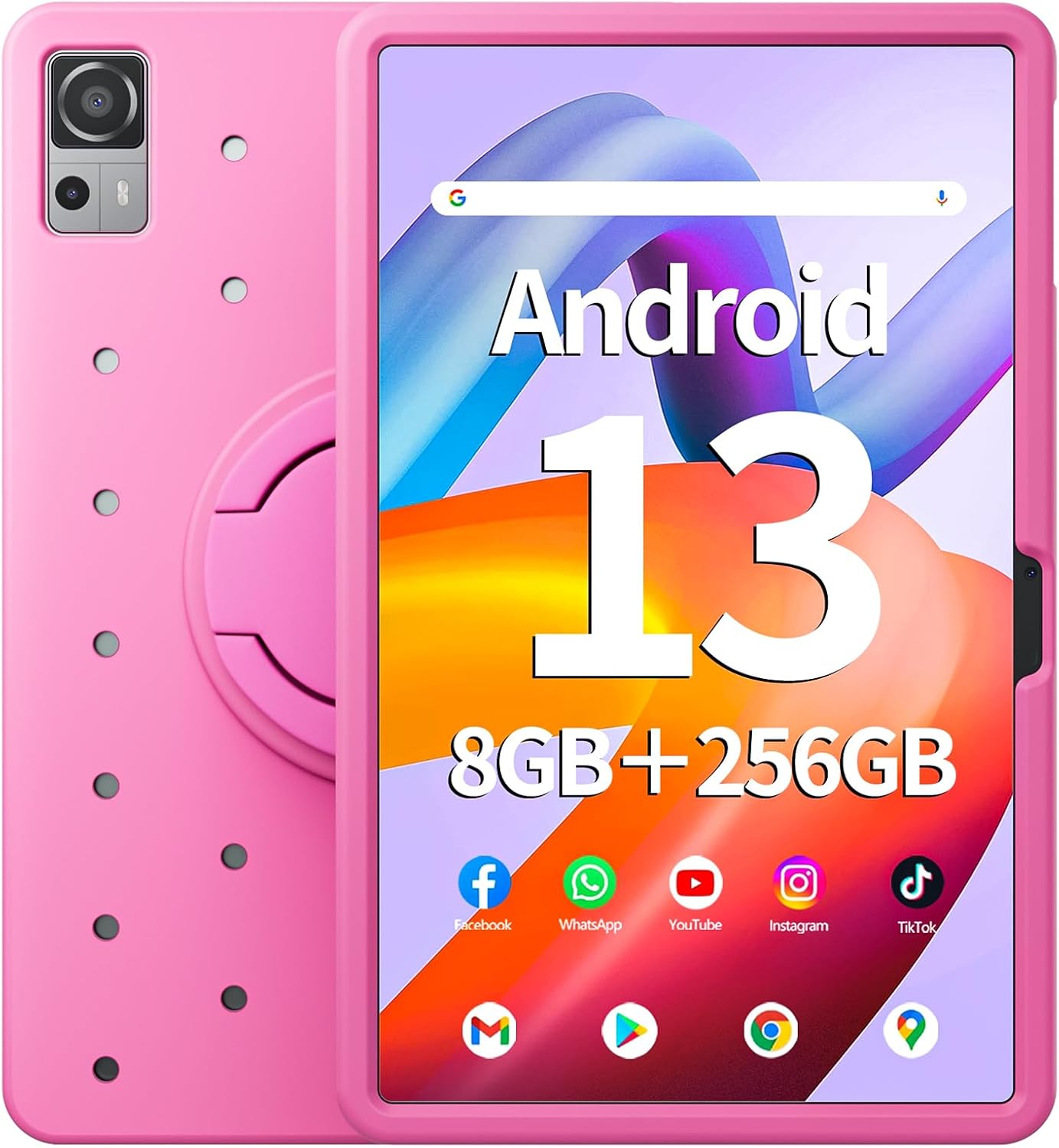 Amazon.com : Naclud 12 Inch Tablet, 8GB RAM 256GB ROM Android 13 Tablet ...