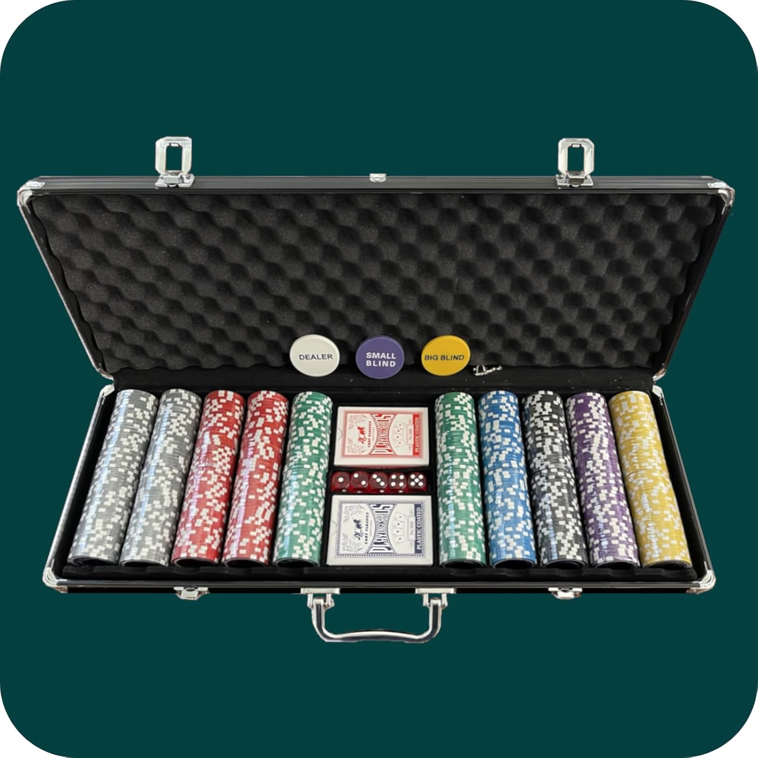 ハイローラー カジノ クレイコンポジット 14グラム ポーカーチップ 50ドル 100ドル並行輸入 |