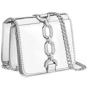 Mini Crossbody Bags for Women, Silver Evening Bags for Women