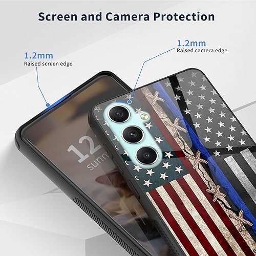 Miniatura 501 de Funda para Samsung Galaxy A13 5G, cuerpo completo resistente de vidrio templado alto+TPU suave parachoques funda protectora para Galaxy A13 5G