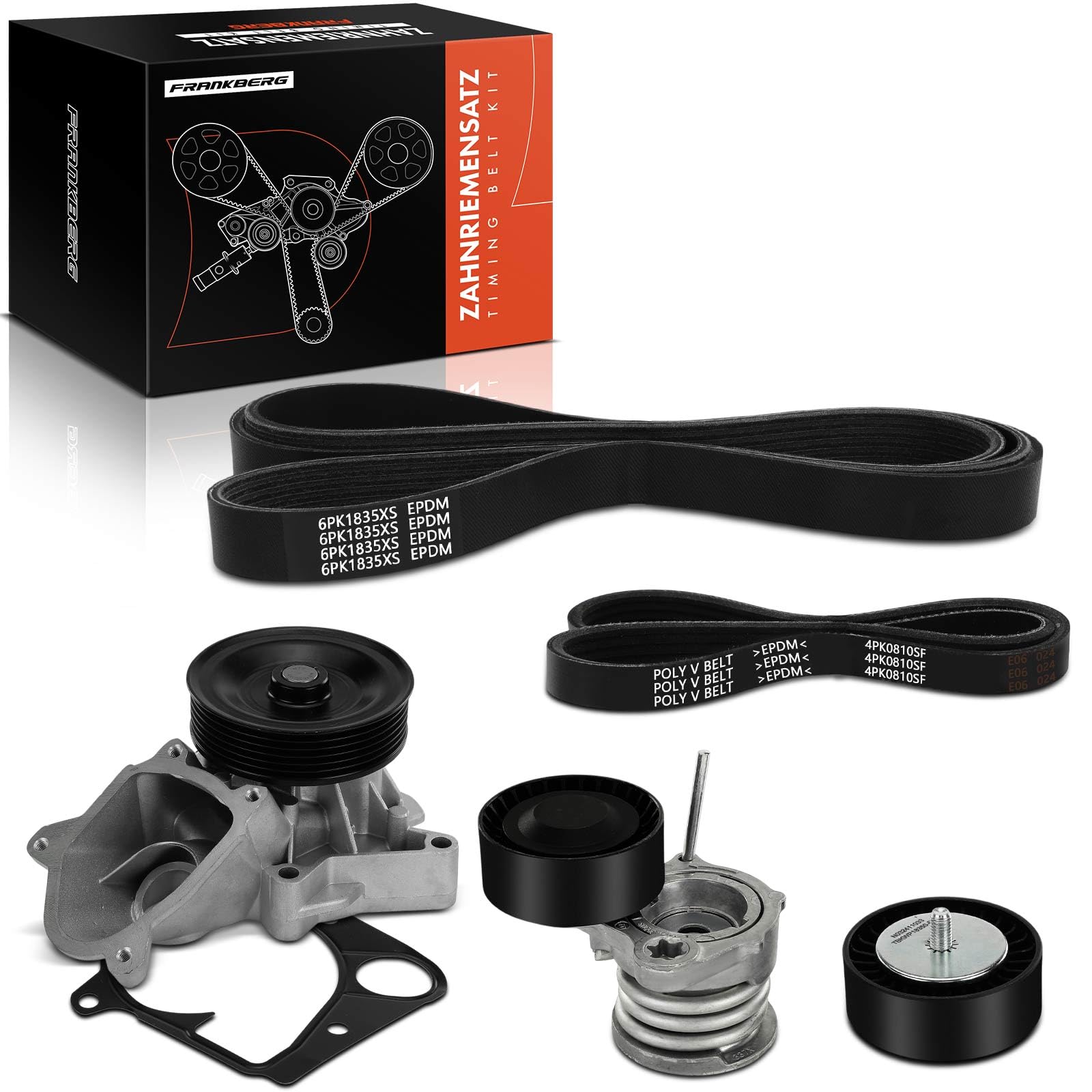 Frankberg dispositif de tension du tendeur de courroie de distribution | KP26PK1835XS; Compatible avec: Série 3 Touring E91, Série 3 E90, Série 1 E87