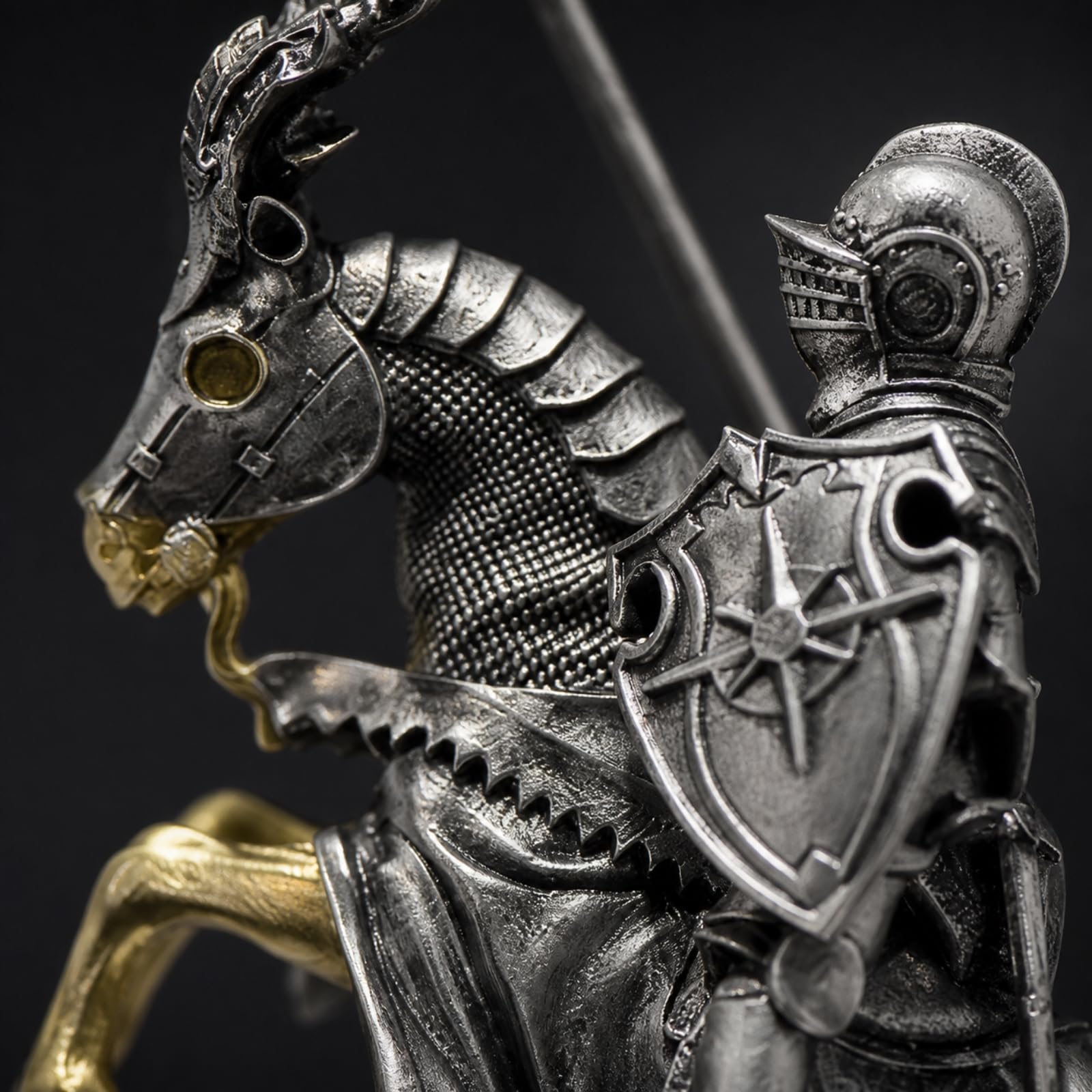 Sharplace Mittelalterlich Ritterfigur
