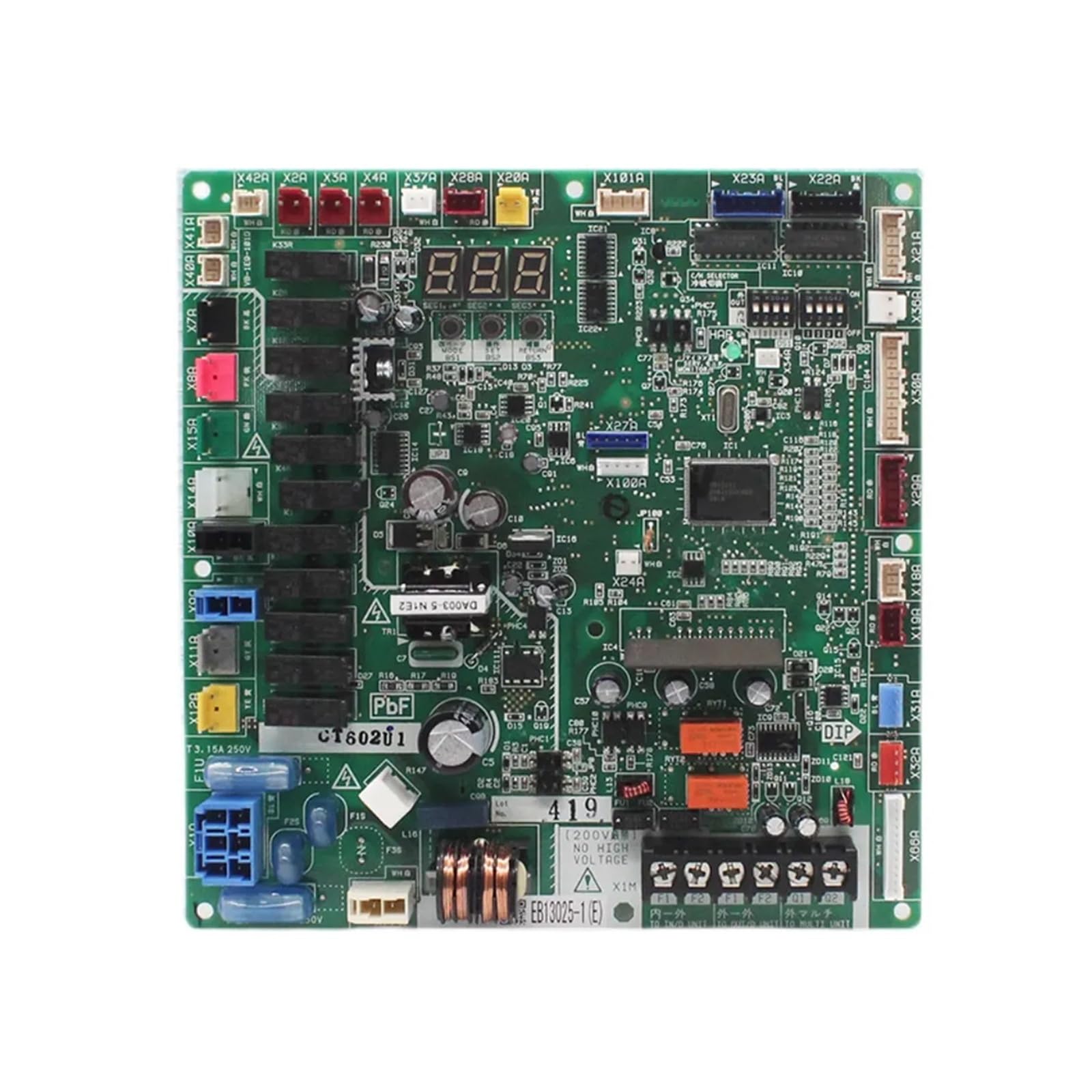 Genterun One Color Air Conditioner Motherboard Control Unit Pcb ，Compatible For Daikin， Eb13025 Eb13025-1(E)