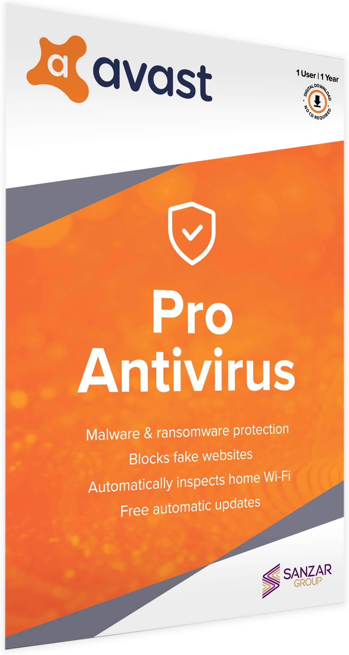 Avast Pro Antivirus (1 User | 1 Year) (Activation Key Card)