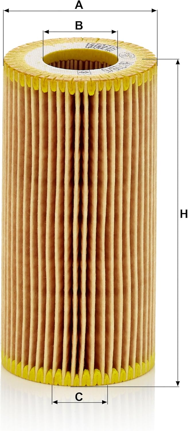 Mann Filter HU 719/6 x Cartridge Oil Filter Replacement Compatible With Audi RS3, TT Quattro, TT RS Quattro - Image 3