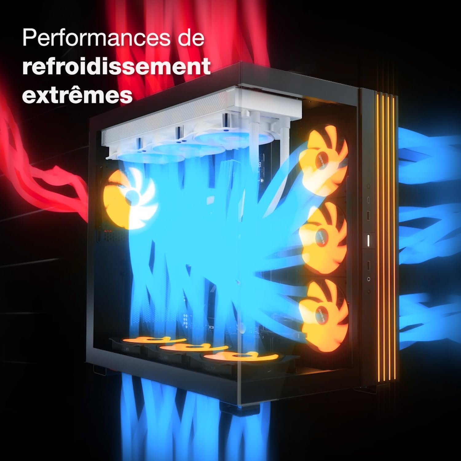 be quiet! Light Loop 240 mm Black système de refroidissement liquide poursystèmes overclockés, waterblock avec un élégant éclairage ARGB, 2 ventilateursLight Wings LX PWM high-speed, Hub ARGB PWM