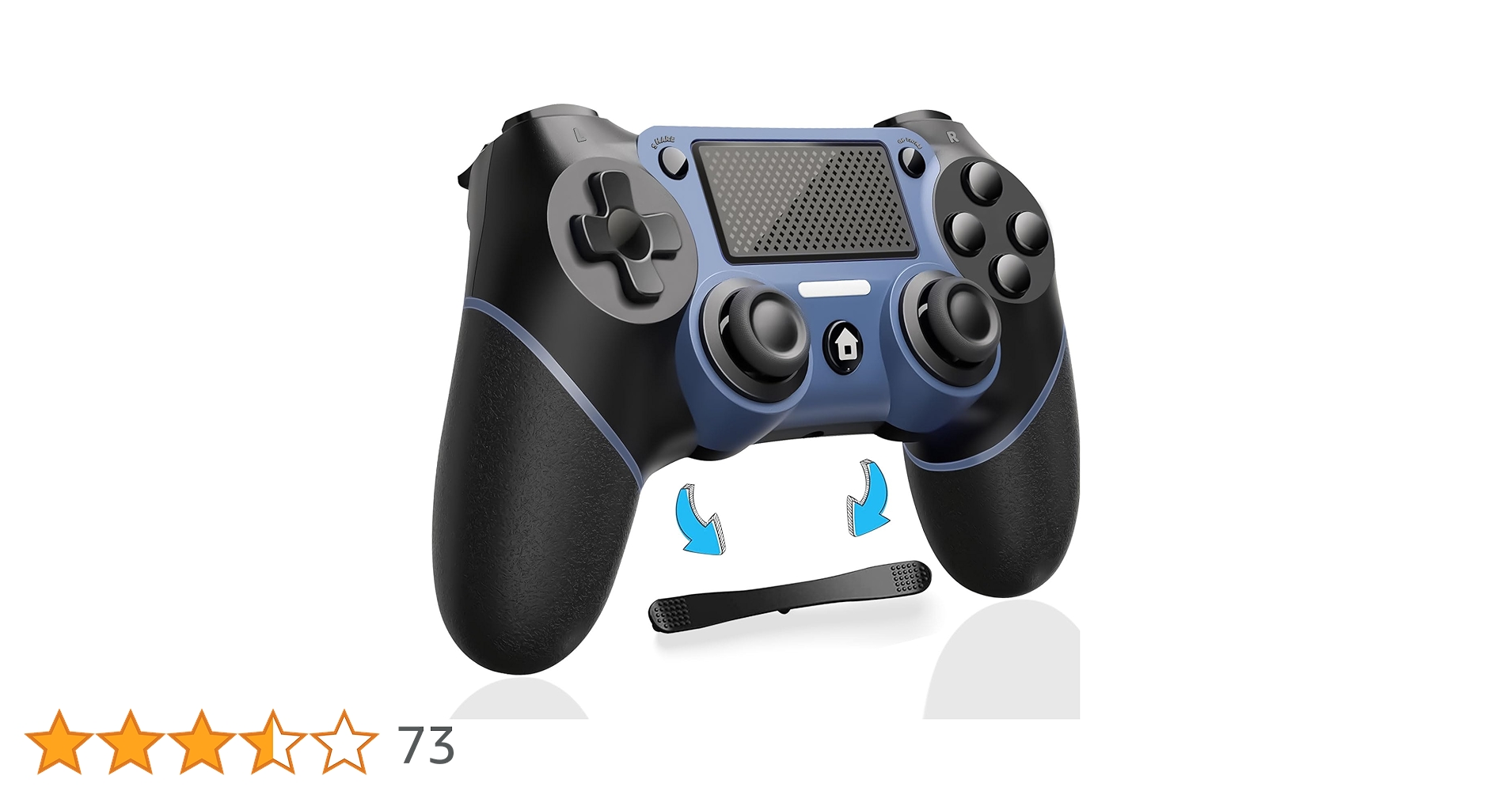 コントローラーも集めてみよう(C) Amazon.co.jp: P4 コントローラー 背面ボタン付き【最新