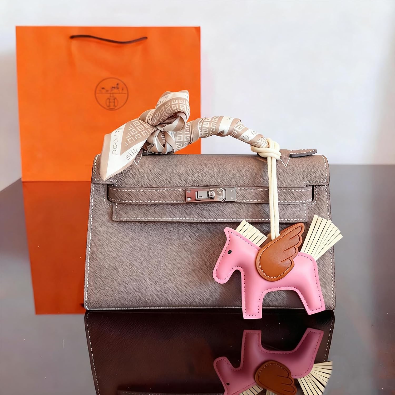 Bag Charms for Handbags Leather Purse Charms for Women - Image 3