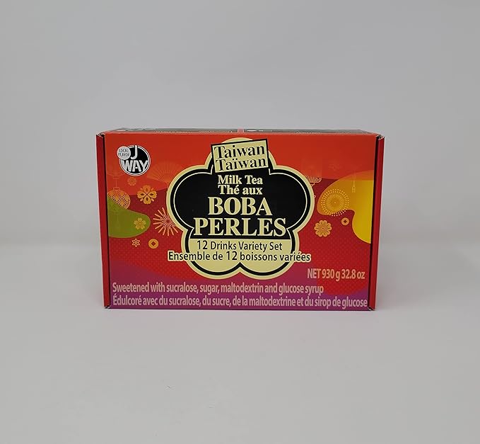 Taiwan Taiwan Milk Tea Boba Perles Variety Set 930g Amazon.ca Grocery & Gourmet Food