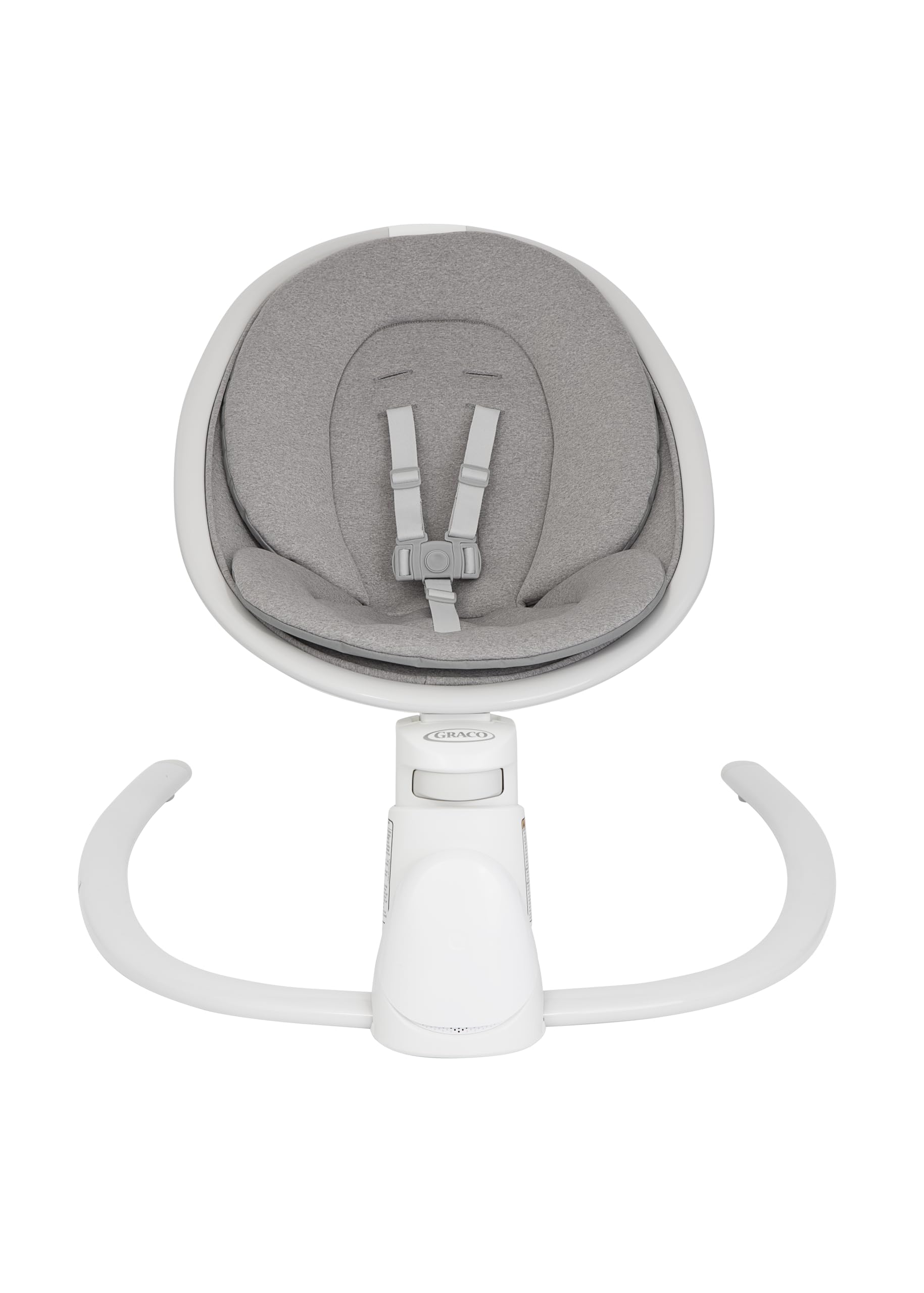 Graco - Sway ‘n Grow™ Sdraietta a dondolo silenziosa 3 in 1 con tecnologia Bluetooth®, 3 modalità (sdraietta, dondolo, seggiolina), dalla nascita fino ai 4 anni circa (max. 18 kg), colore Heather