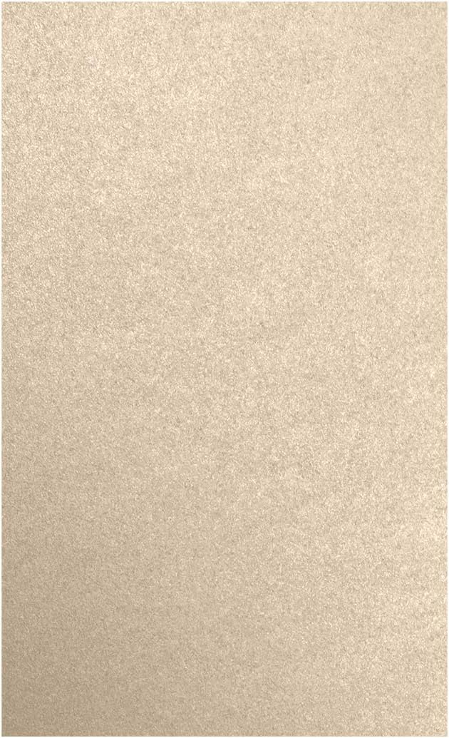 LUXPaper 8.5" x 14" Paper | Legal Size | Taupe Metallic | 80lb. Text | 50 Qty