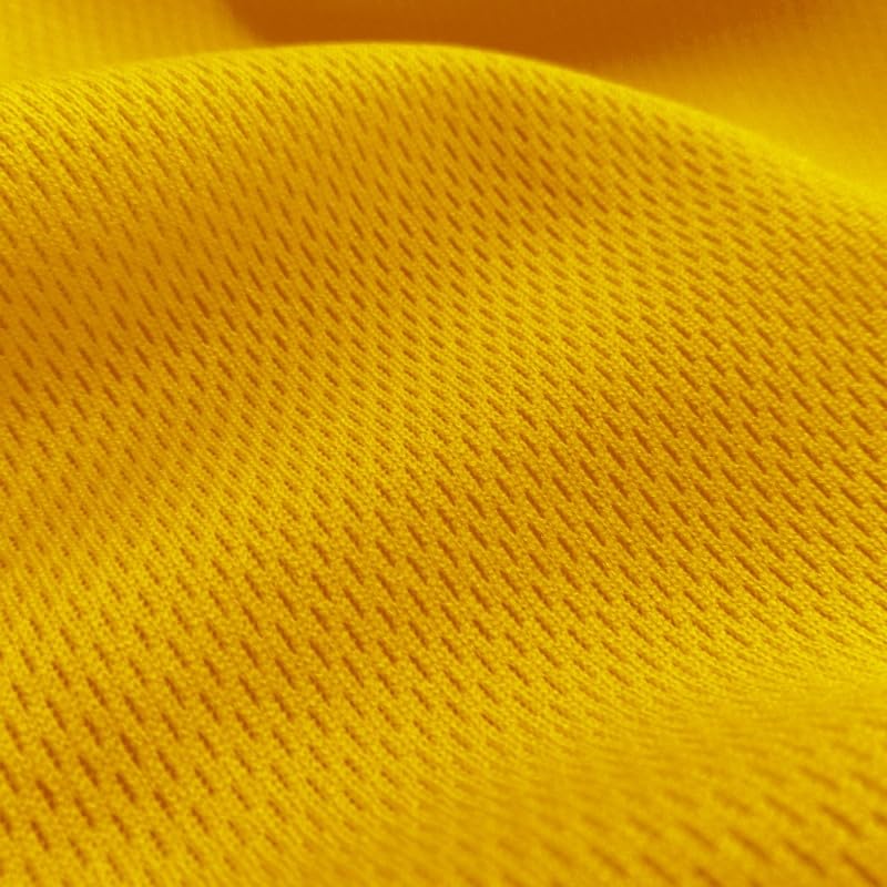 Pico Textiles Gold Dimple Mesh Jersey Fabric Bolt