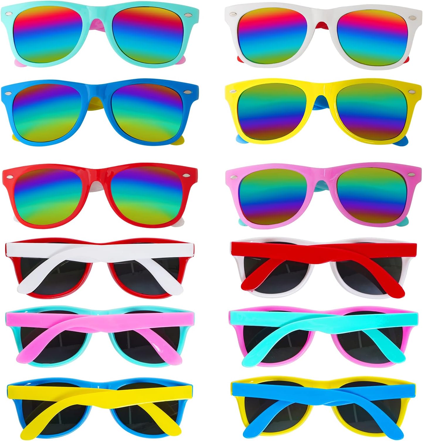 YymobtFavor Sunglasses Gifts Packs Sunglasses, 12 pack Easter Halloween Party Sunglasses Classroom Graduation Birthday Supplies for Celebration