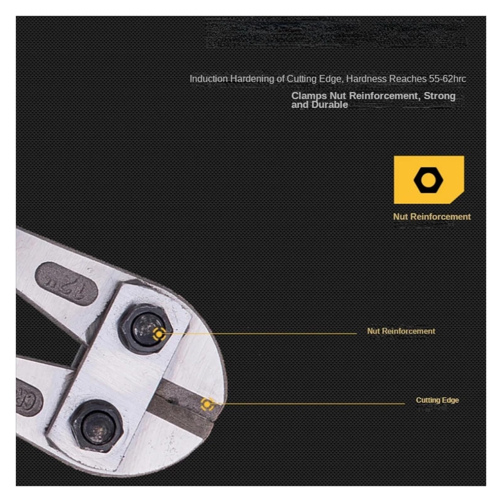 1 Szt. 12/14 Cal Oszczędzający Pracę Przecinak Do Śrub Heavy Duty Zagęścić Szczypce Cięcia Drutu Cut Lock Przecinaki Łańcuchowe Narzędzia Ręczne DużA SiłA CięCia(14 inch)