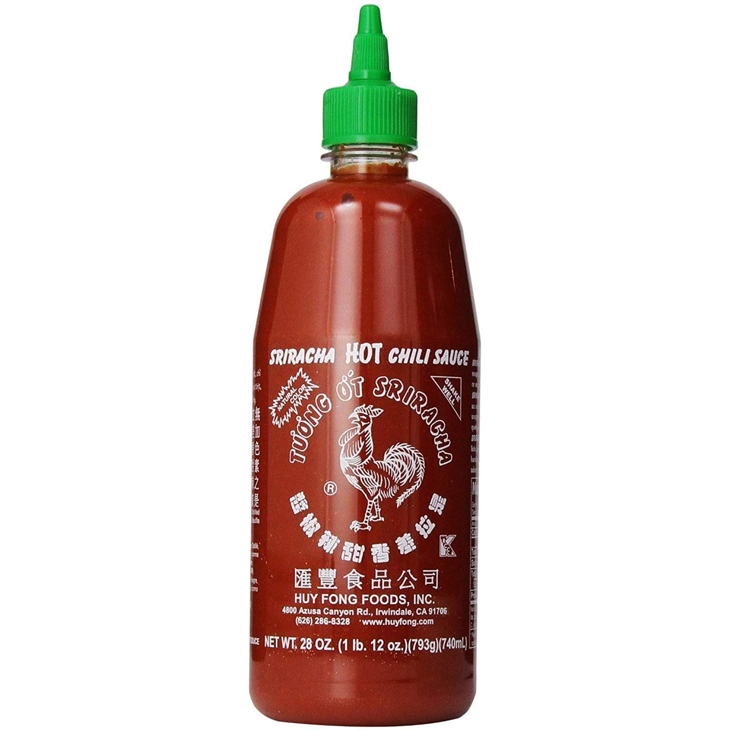 Huy Fong, Sriracha Hot Chili Sauce Excellent in Soups. Sauces, Pastas, Pizzas, Hot Dag, Humburgers, & Chowmein Delicious Spicy Kick (793gm) (B0CVGZ2ZQ1) Amazon Price History, Amazon Price Tracker