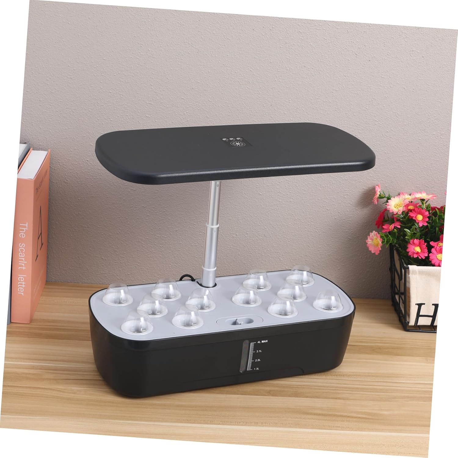 VICASKY Smart Planting Machine Hydroponics Growing System 12-Port Indoor Garden Kit Light Easy to Use