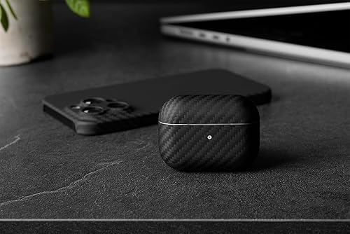 Miniatura 3 de Latercase  Compatible con AirPods Pro (2. generación)  Clásico  Funda delgada duradera para AirPods Pro 2  Fibra de aramida fina de 0.024 in, corte