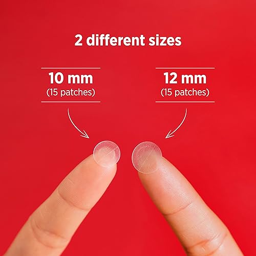 Miniatura 6 de SOO'AE - Parche para acné con puntos transparentes para árbol de té, paquete de 3 (90 parches) parche para espinillas de acné, registrado por la