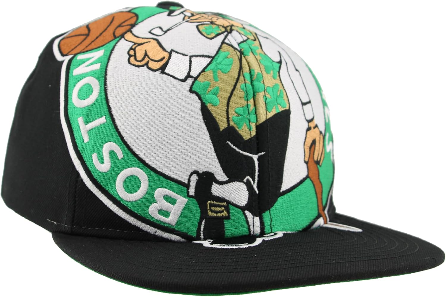 ZHATS NBA Unisex-Adult NBA Officially Licensed Adjustable Snapback Hat Flat Bill Z11 Retro Over The Top - Image 3