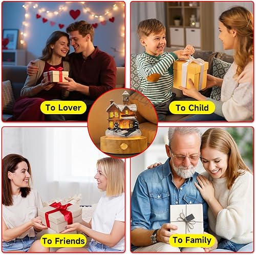 Miniatura 6 de Luz nocturna para Navidad, pequeñas lámparas de mesa decorativas con control remoto, regalo para niños y niñas adolescentes, dormitorio, sala de