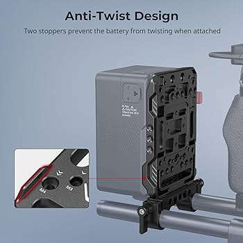 Amazon.com: SMALLRIG V Mount Battery Plate, V-Lock Battery