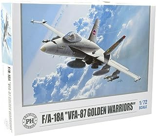 Premium Hobbies F/A-18 VFA-87 Golden Warriors 1:72 Scale Plastic Model Airplane Kit 129V