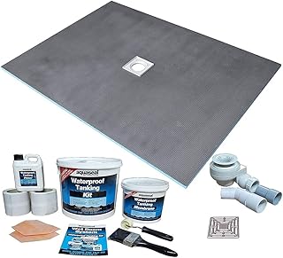 Nassboards Wetroom Shower Tray & Aqua Kit