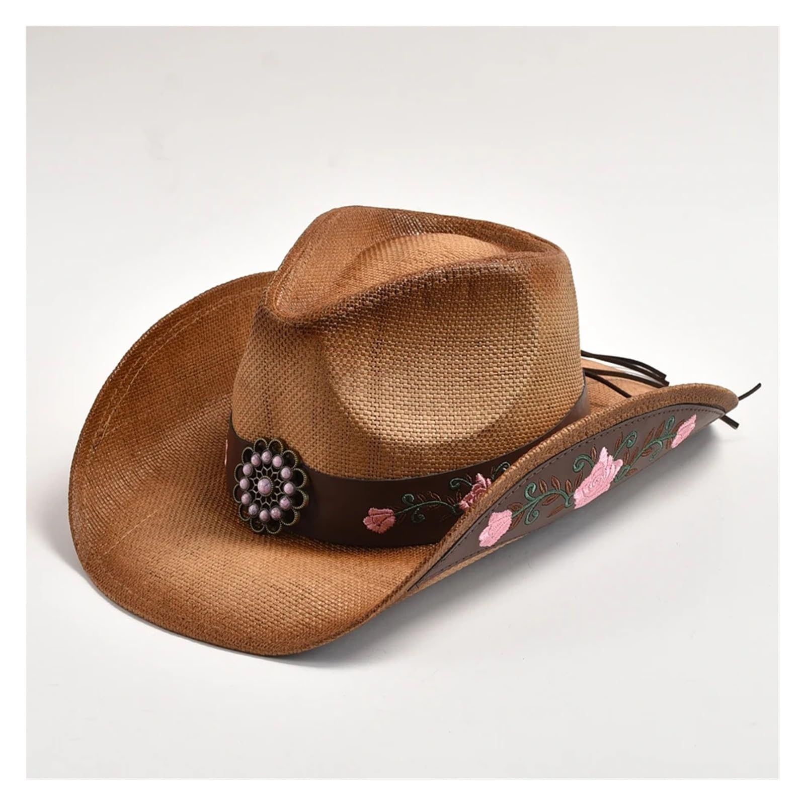 Cappello Cowboy Cappello da Cowboy, Estivo, Viaggio, Spiaggia, Uomo, Donna, Vintage, Gentiluomo, Cowgirl, Jazz