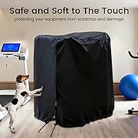 Vista 5 de MaWGcowerd Folding Treadmill Cover - Dustproof and Waterproof Oxford Cloth Sunscreen Cover