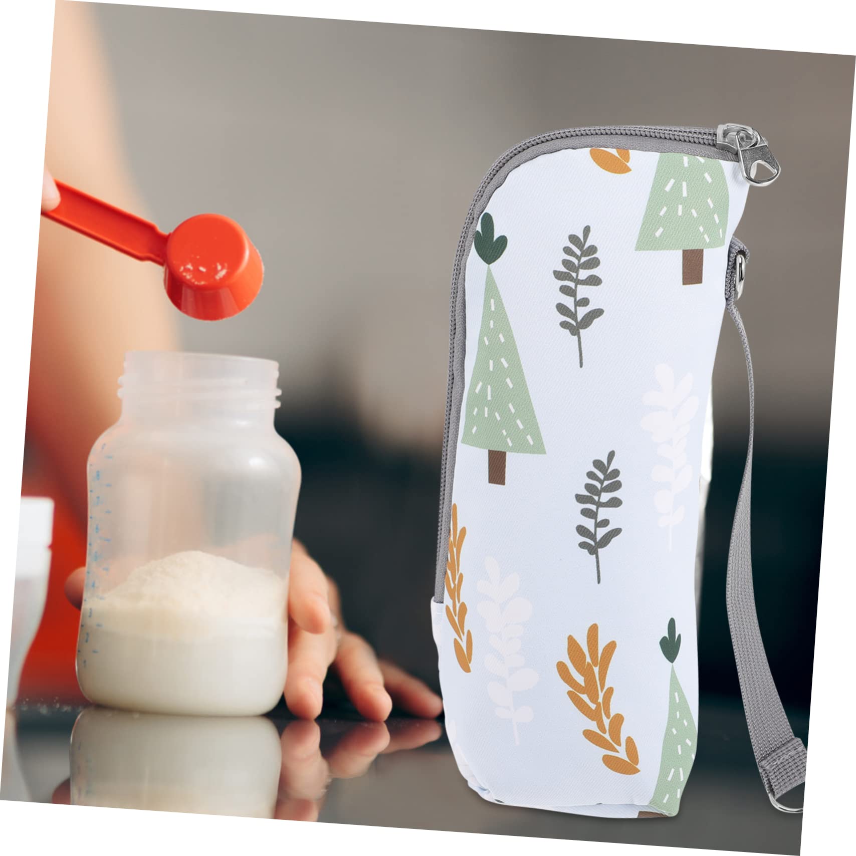 5piezas Bolsa Térmica para Biberón Aislante Portátil para Viajes Botellas De Leche para Mamás y Papás Actividades Al Aire