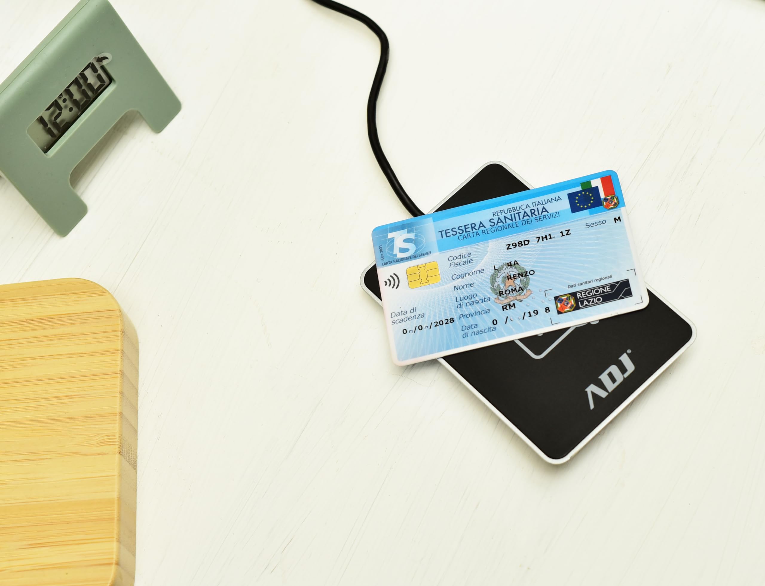 LETTORE SMART CARD RFID ADJ PER CARTE NFC CI ELETTRONICA