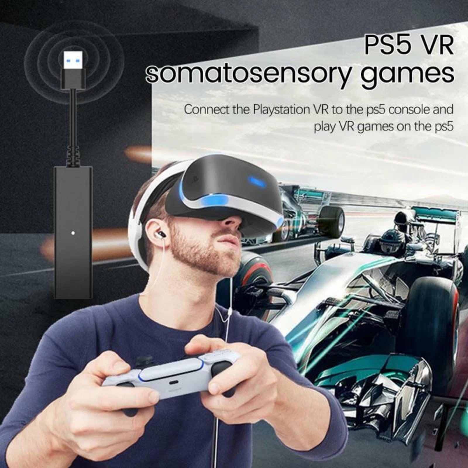 PS5 VR Adapter USB3.0 Mini Kamera Anschluss für PS VR auf PS5 Konsole Kabel Adapter PlayStation 5 Zubehör