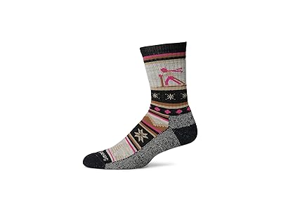 Smartwool Everyday Cozy Alpine Apres Crew Socks Crew Cut Socks Shoes Charcoal : SM (US Men