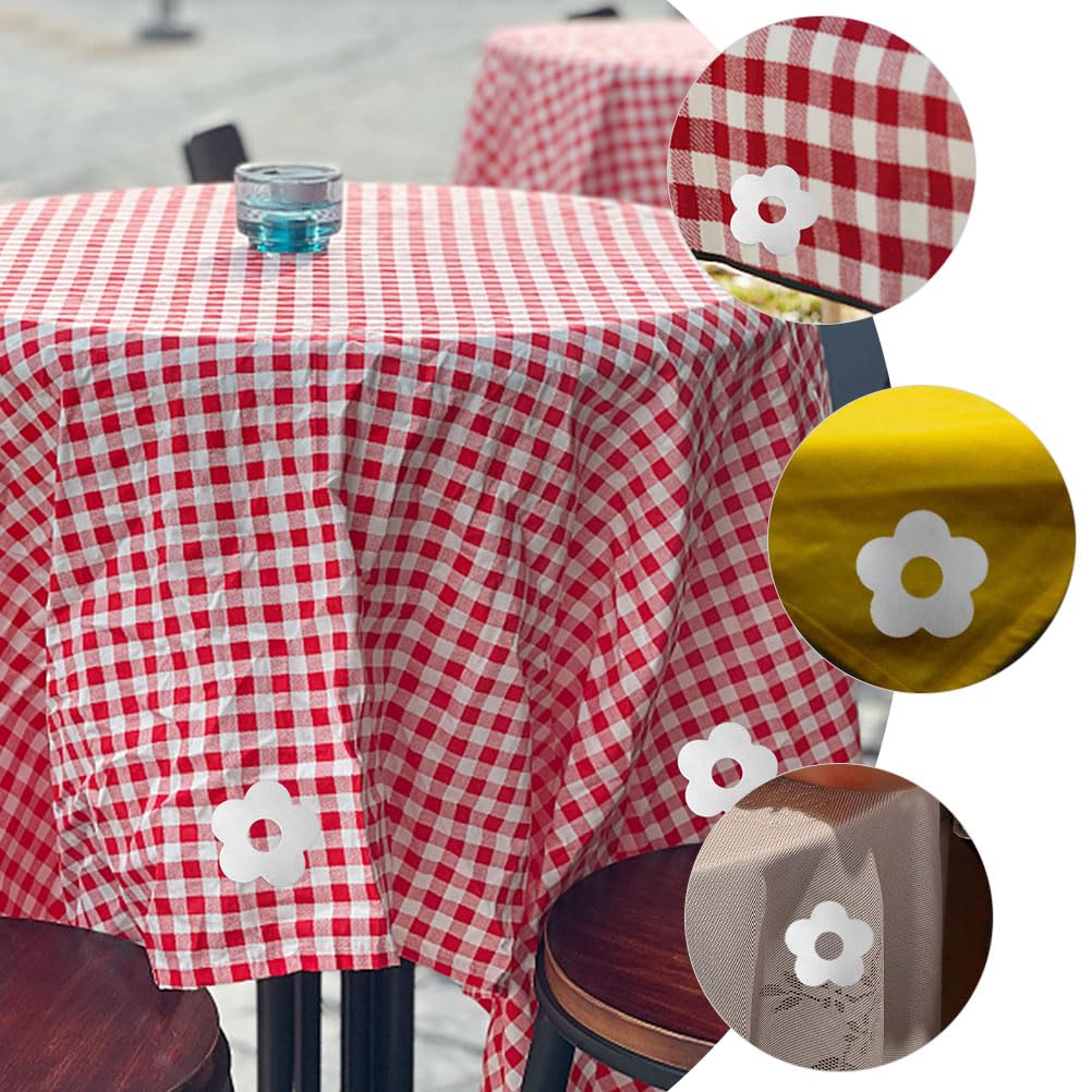 Table Cloth Clips for Außentische 6 Stück magnetische Tischdeckenanhänger Vorhanggewichte Winddichte Abdeckklammern for den Außenbereich Fixierhalterung Tischdeckenklammern
