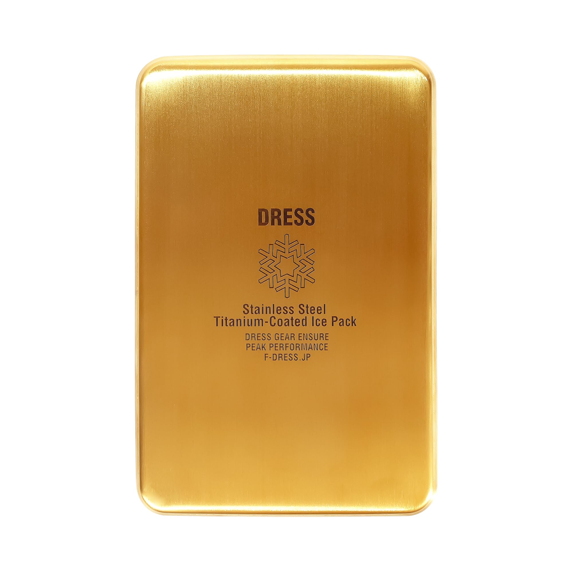 ドレス(Dress) 金属製 保冷剤 チタンコート ゴールド 保冷バッグ 長時間…