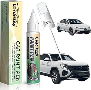 LC9A/0Q Pure White Touch Up Paint for Volkswagen, Color Accurate Car Paint Scratch Repair Pen, Quick & Easy Fix Automotive Chips and Nicks
