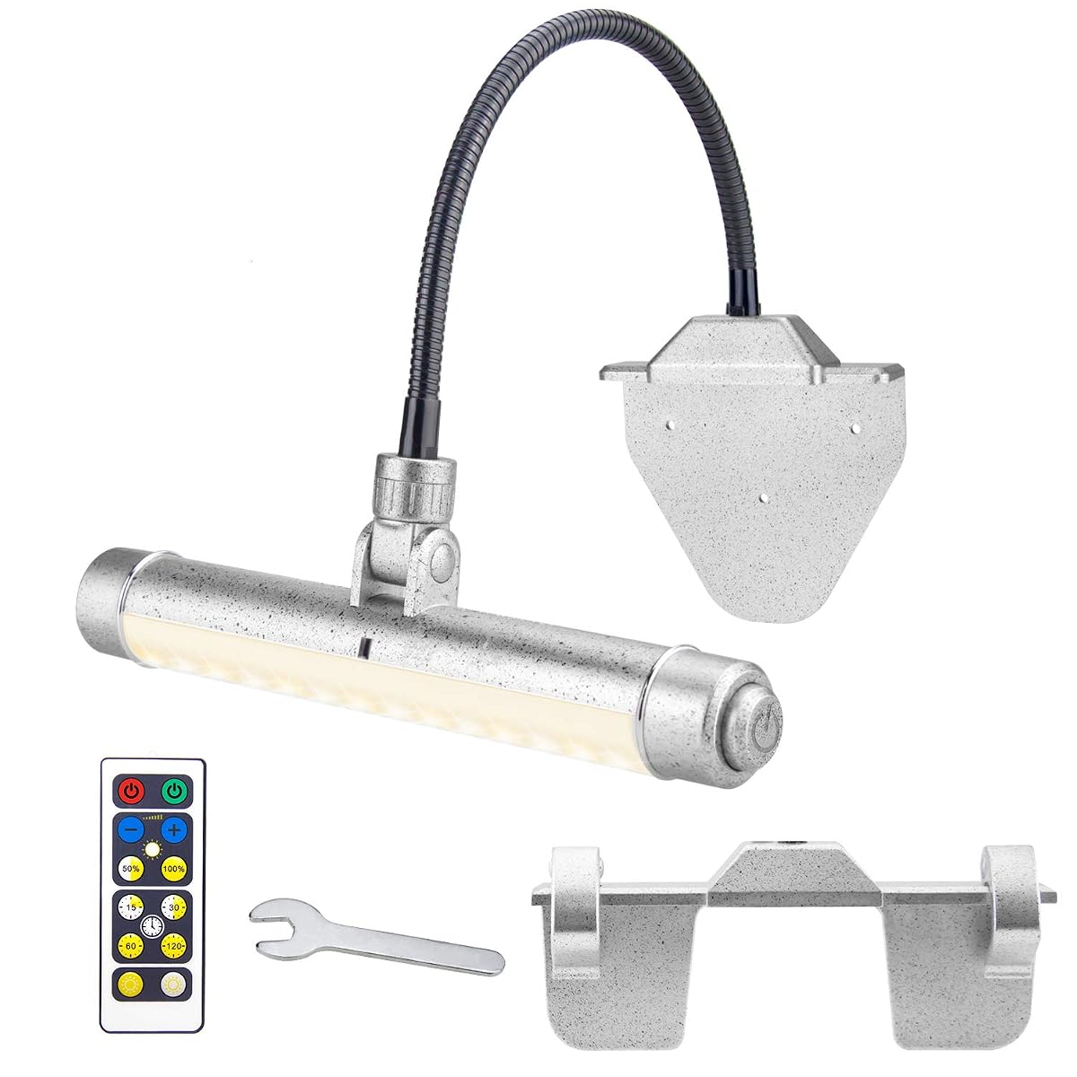 BIGMONAT USB Rechargeable Art Light - Wireless LED, Remote Control, Dimmable,