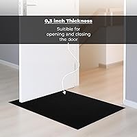 Vista 4 de Cotton Paradise - Alfombras de baño antideslizantes 100% algodón para el baño, 17 x 24 pulgadas, suaves, absorbentes, de secado rápido, lavables a