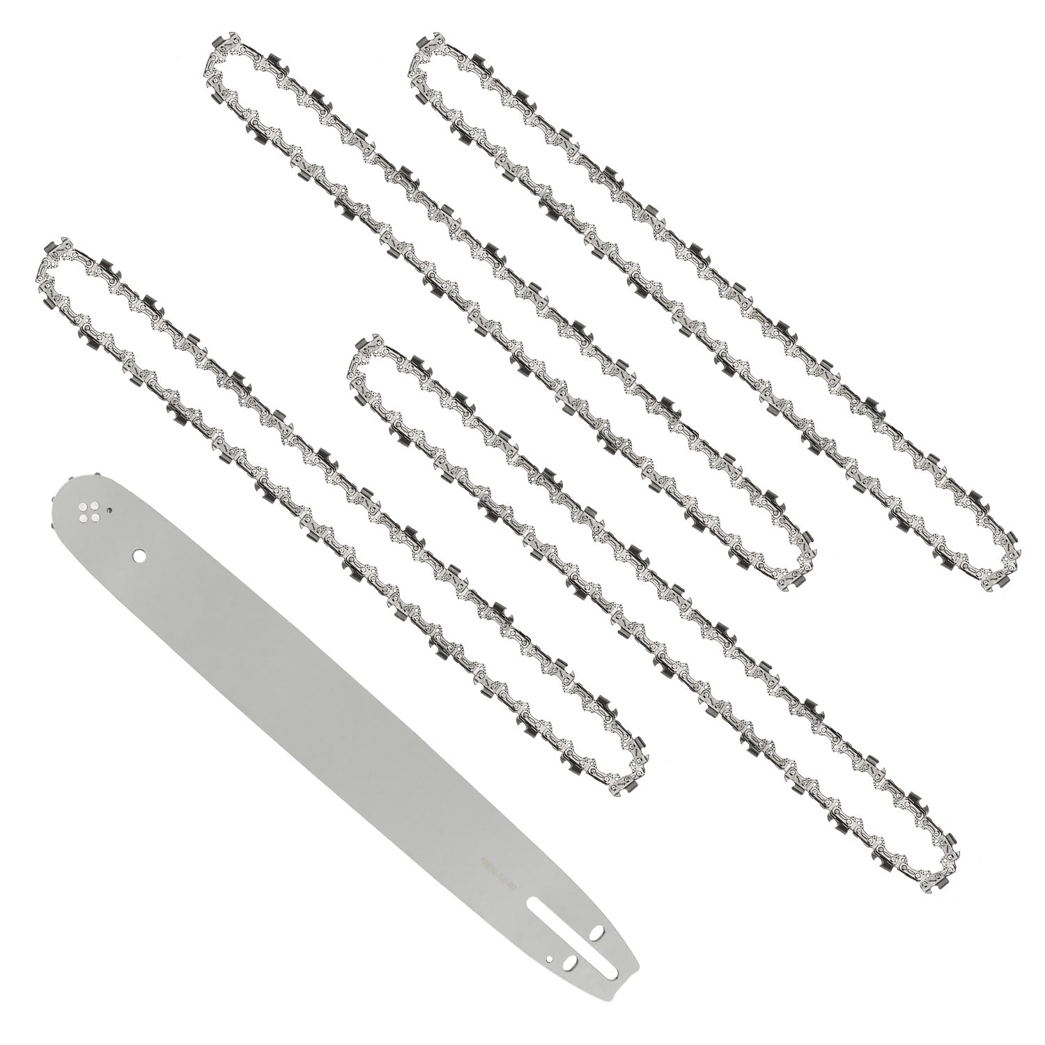 SECURA 2er Pack Sägeketten Für Ikra KS 1200-B/35 – Perfekt Passend, 30 Cm Schnittlänge