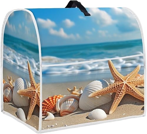 Hinthetall Cubierta para licuadora de cocina con diseño de girasol, mariposa, tamaño pequeño, con bolsillo, lavable a máquina, accesorios para