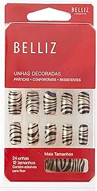 Belliz Unhas Zebra