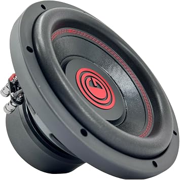 Gravity 2X 10 Inch 1500 Watt Car Audio Subwoofer w/ 4 Ohm DVC 10 in. Sub - Pair - Feature Dual Voice Coil, Thick Magnet, Design for Car, ATV, Van, High Performance Car Show