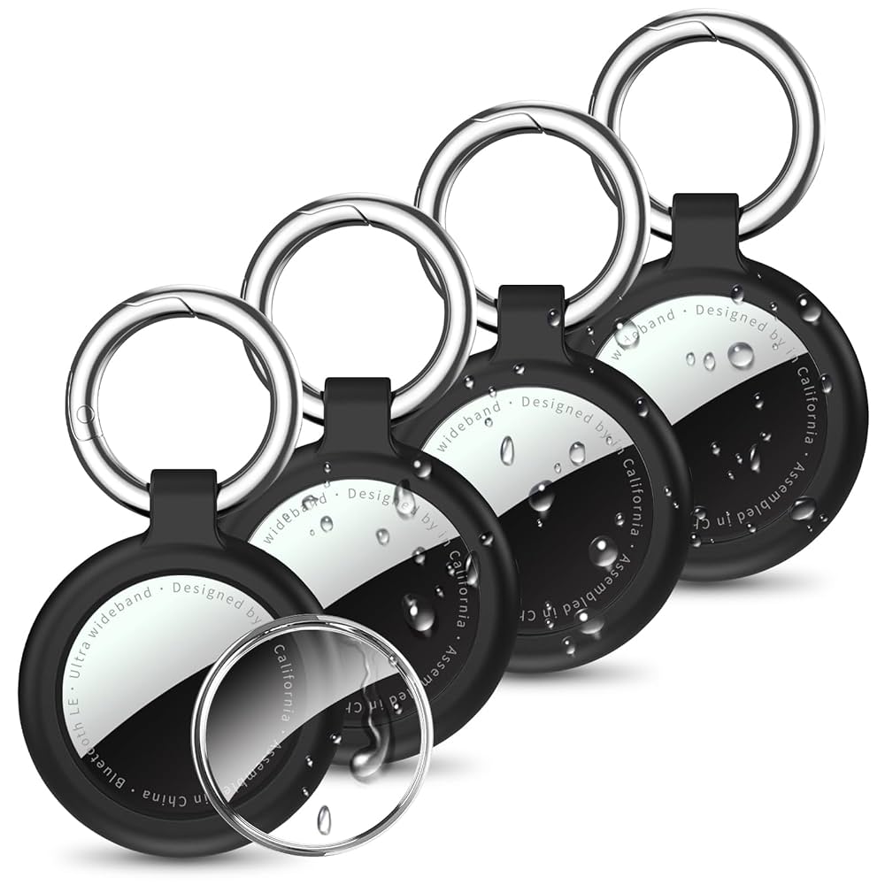 Apple - Apple air tag キーリングセット Amazon.com: Waterproof Airtag Necklace for Kids Adults Women