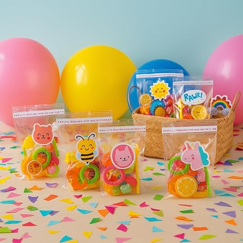 Miniatura 9 de DeELF Bolsas de celofán transparente de 9 x 12 pulgadas, 400 bolsas de sellado autoadhesivas a granel, bolsas de plástico para violonchelo para