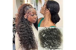 4Pcs HD Swiss Lace Baby Hair Edge Stripes