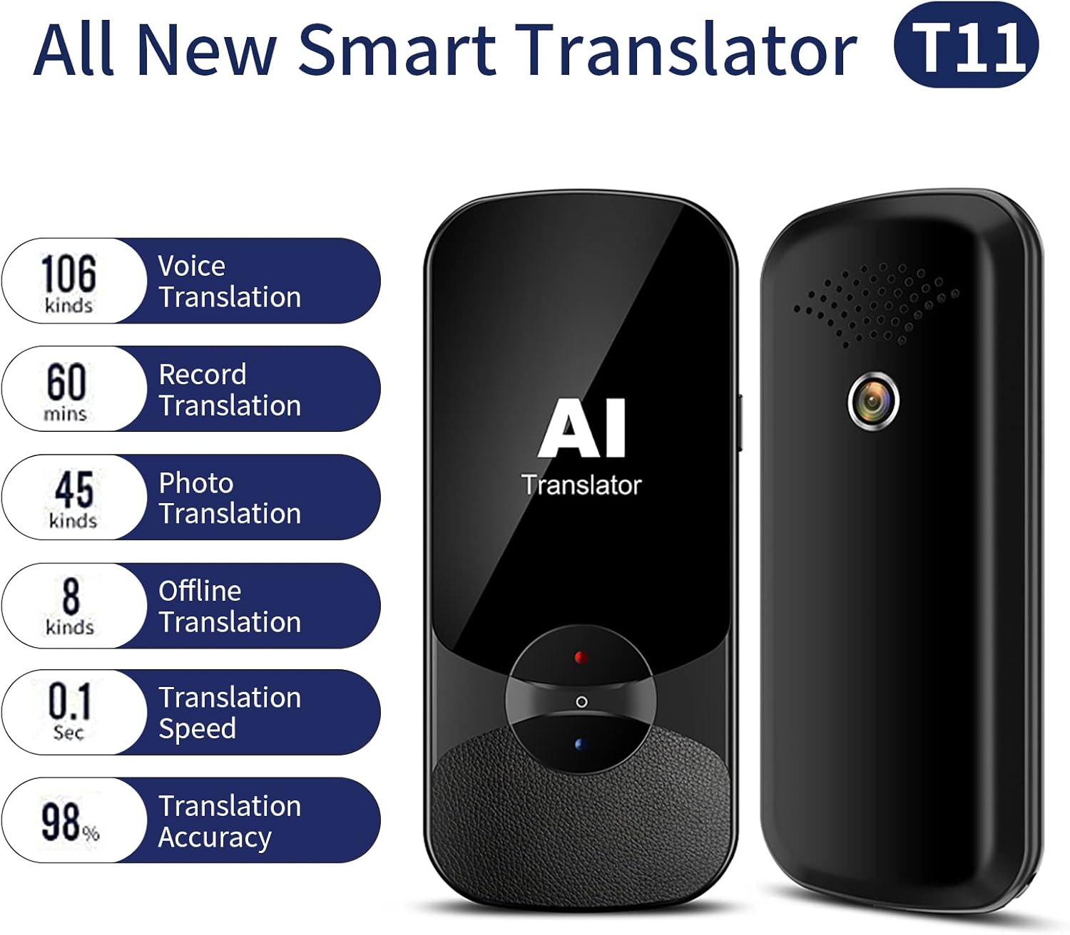 Features of vormor T11 Translator