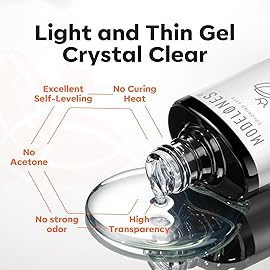 modelones Non-U V Peel off Gel Base Coat, Quick Dry Peelable Base Coat for Gel Nail Polish Beginner Friendly Gentle Protection for Thin & Weak Nails,10ml